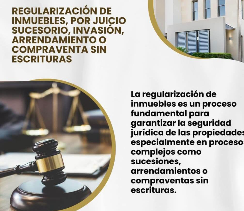 Referencia visual para regularización de inmuebles
